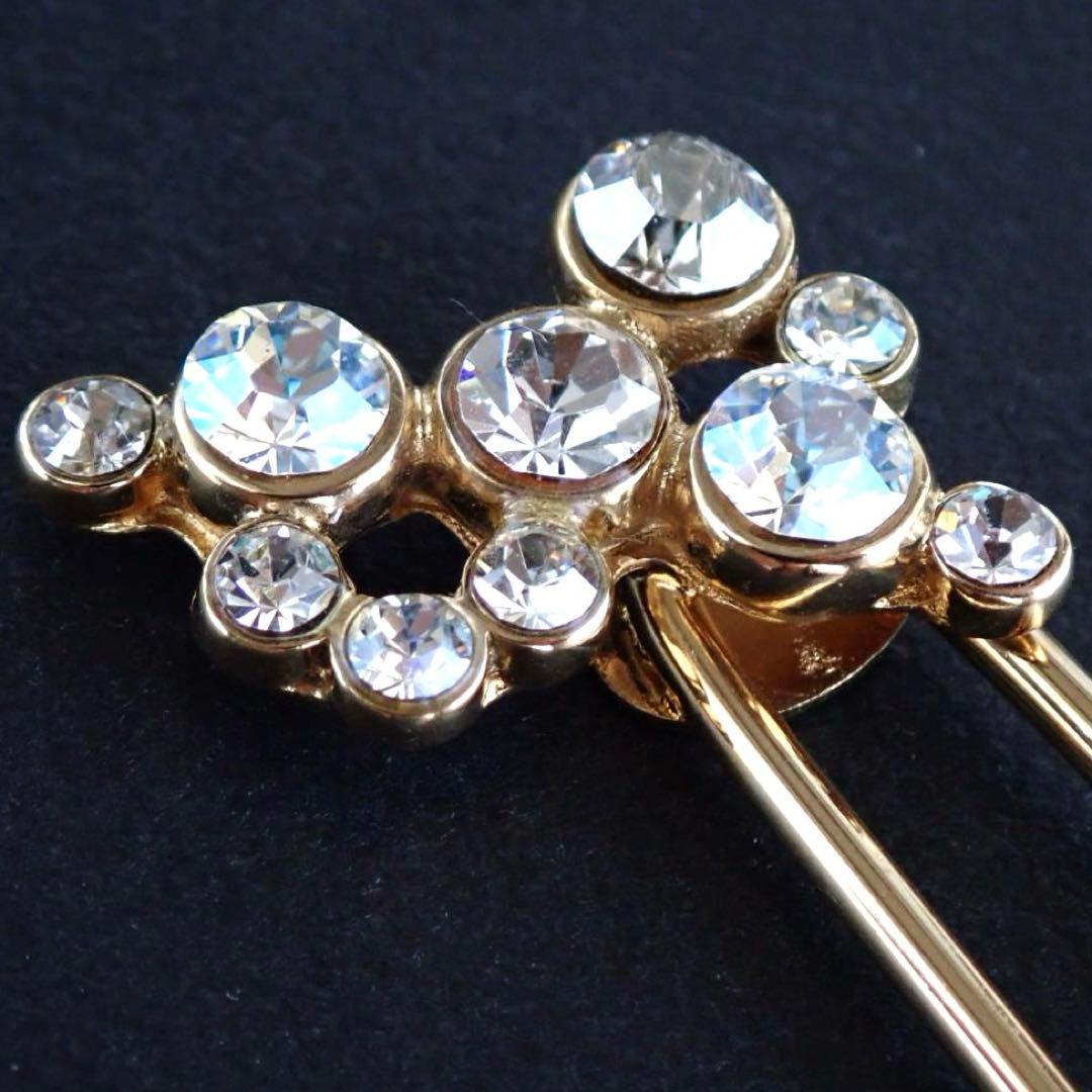 【2本セット】acca アッカ スティック 2つセット ヘアピン スワロフスキー