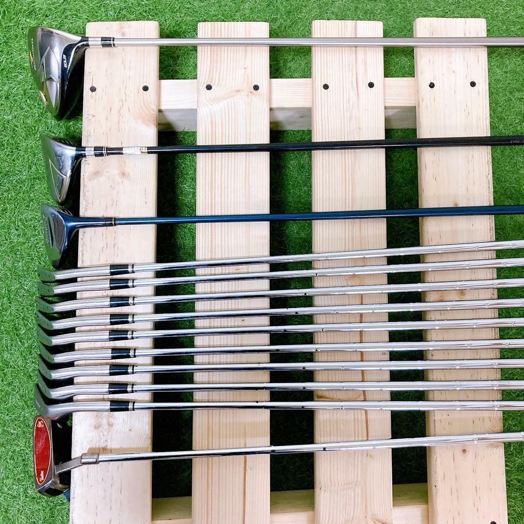 N3.テーラーメイド　初心者オススメ　ゴルフクラブ　メンズセット　右利き　12本