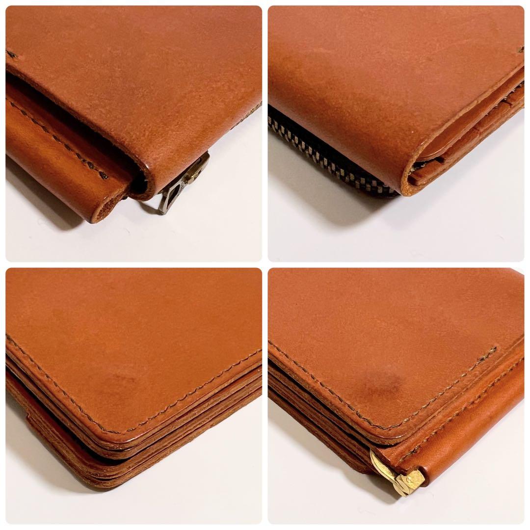 《希少》SLOW マネークリップ コンパクトウォレット 型押しロゴ