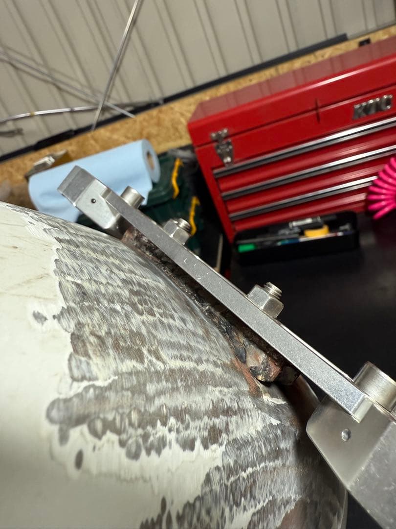 シャリー　純正加工フェンダー　デイトナスタビ一式