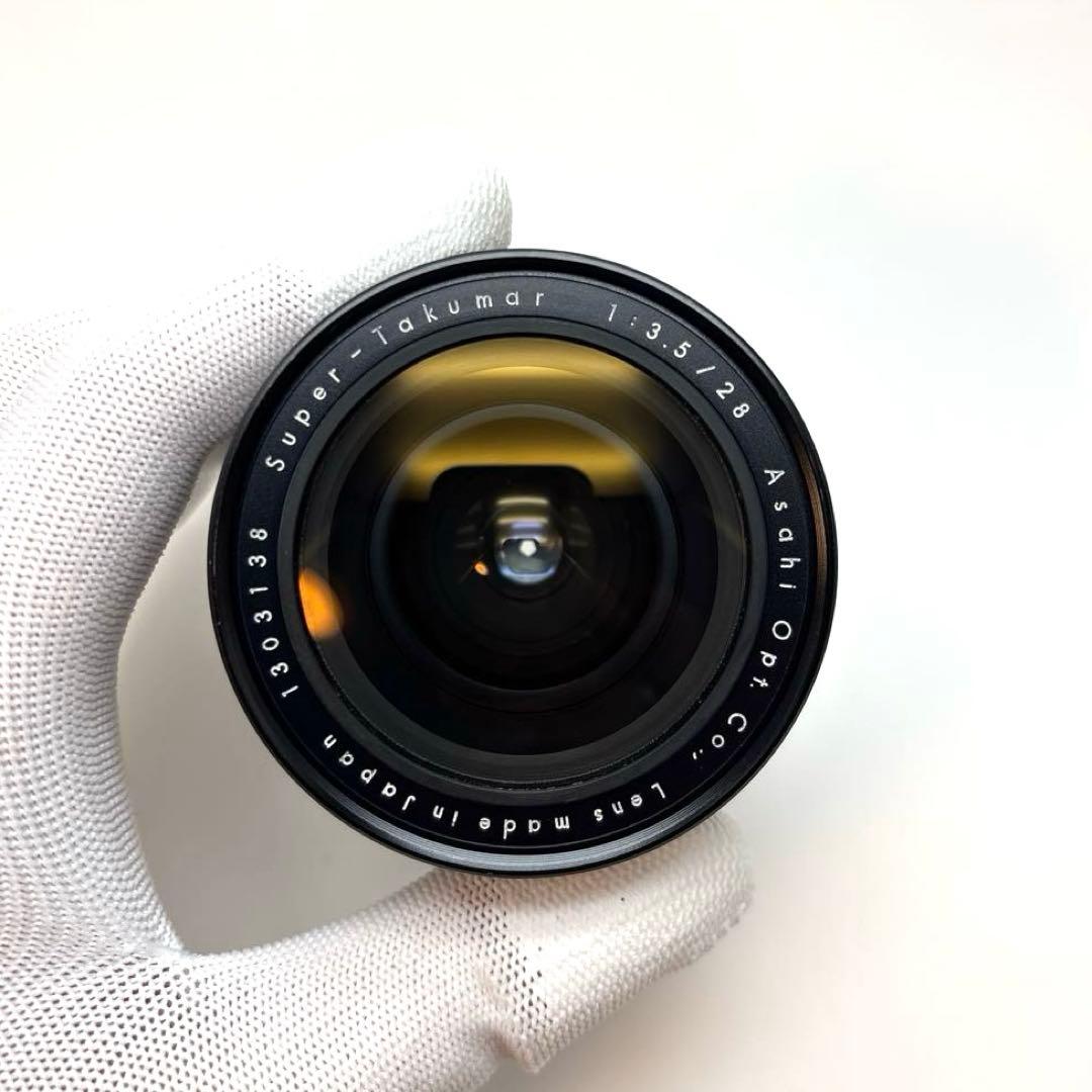 【美品】Super Takumar 28mm f3.5前期型　m42マウント