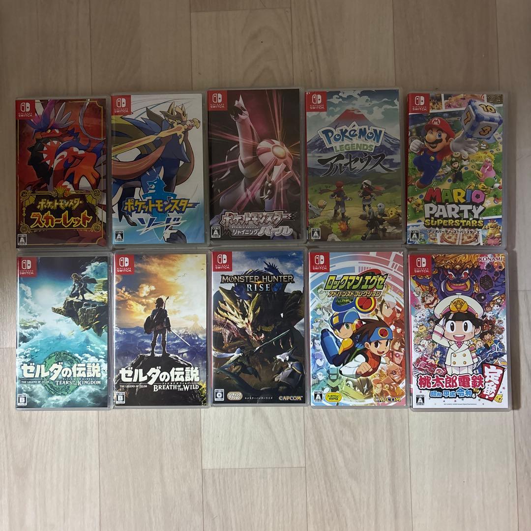 【最終値下げです】Switchソフト　まとめ売り