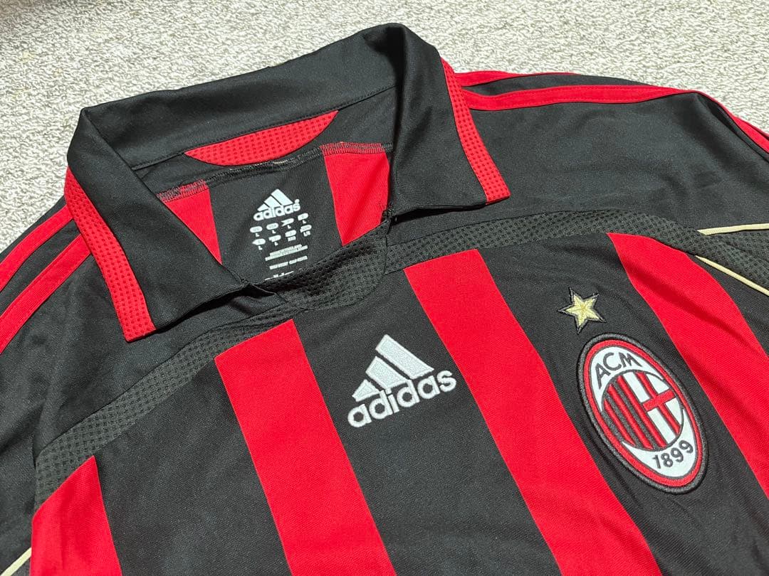【レア　スポンサーなし】ACミラン 06/07 ユニフォーム　サンプル品　長袖