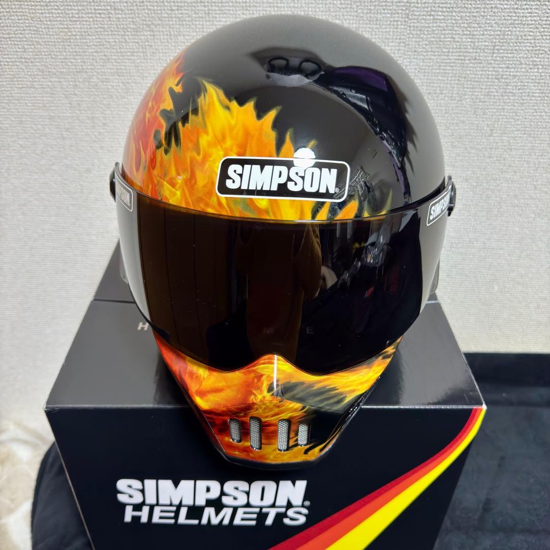 SIMPSON M30 フレアブラック シンプソン XL 61cm