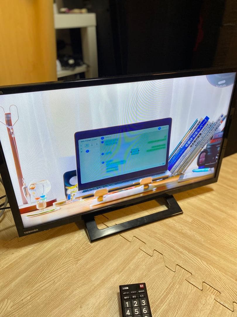 TOSHIBA レグザ　液晶テレビ　24インチ　2023年製　24S24