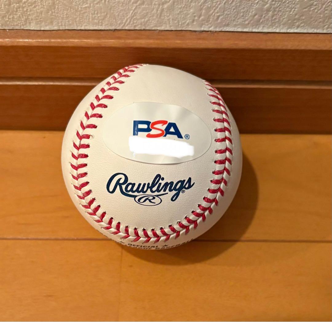 ロサンゼルス•ドジャース 大谷翔平選手 東京シリーズ 直筆サインボール 鑑定付