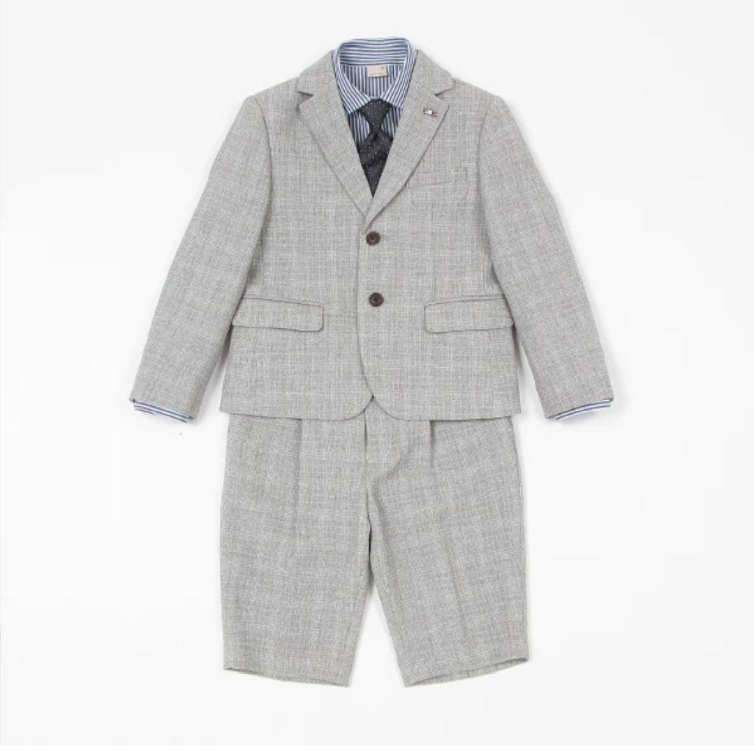新品未使用　プティマイン フォーマル　スーツ　男の子　120 結婚式　入学式