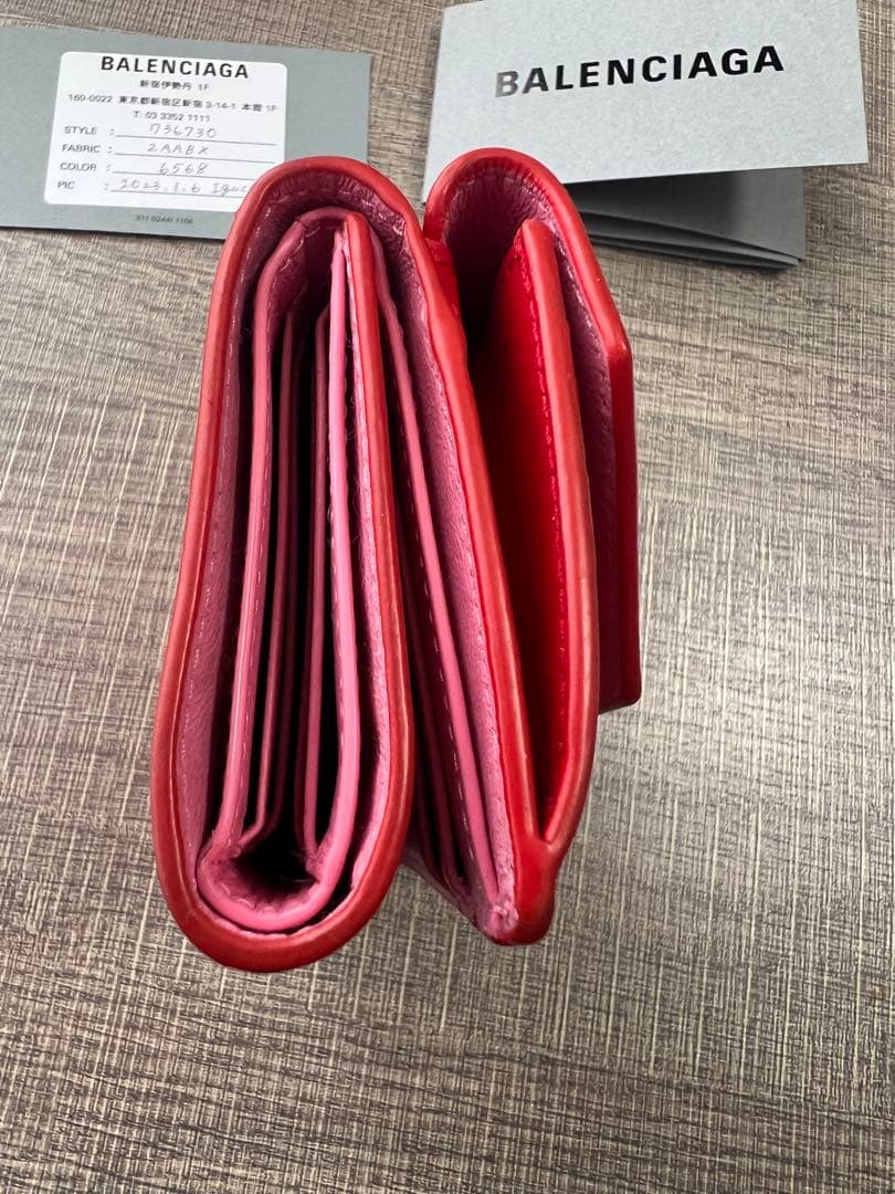 BALENCIAGA三つ折り財布