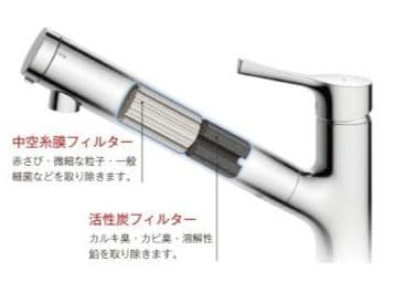 新品 TOTO TKS05308JA シングル混合水栓 浄水カートリッジ内蔵