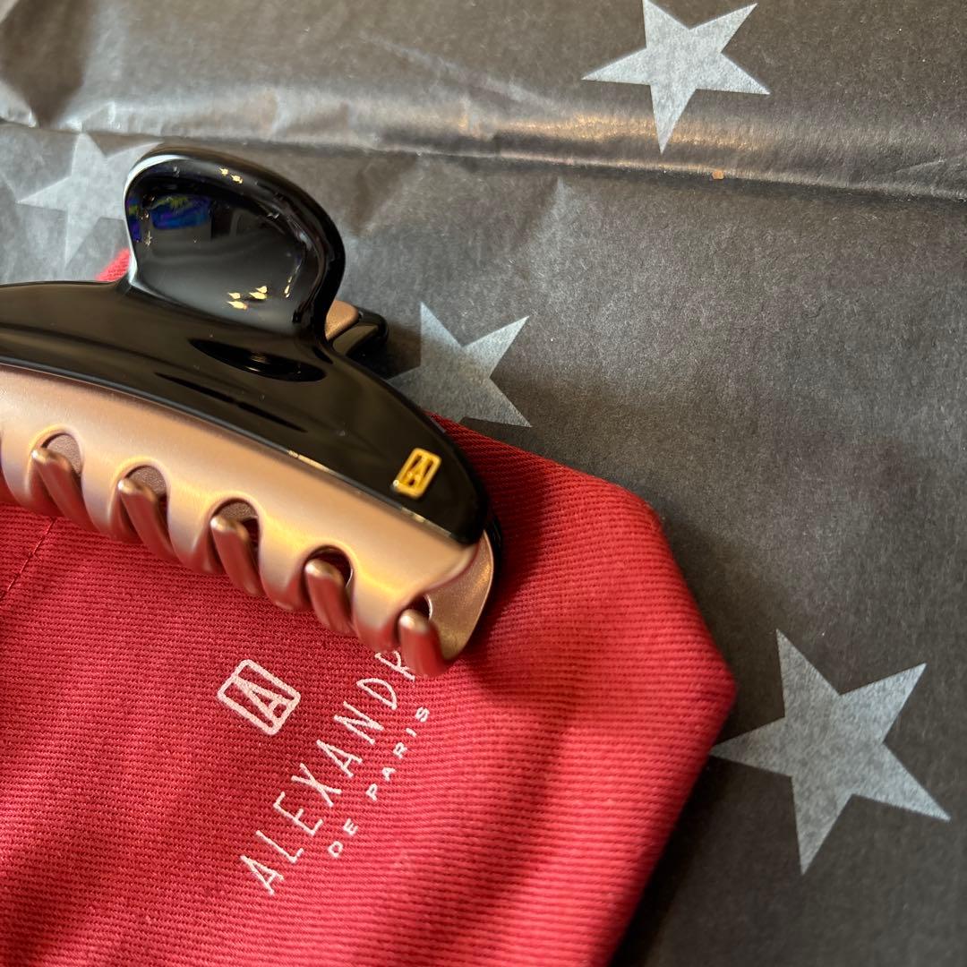 最終値下げ❗️アレクサンドルドゥパリ♡クリップ♡美品♡ブラック