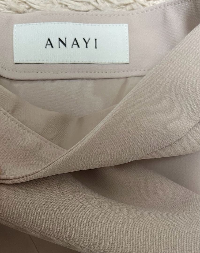新品　アナイ　ANAYI ストレッチクロススカート