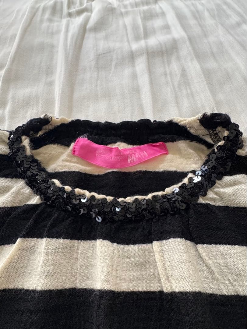 JUNYA WATANABE MAN PINK 04AW ボーダートップス