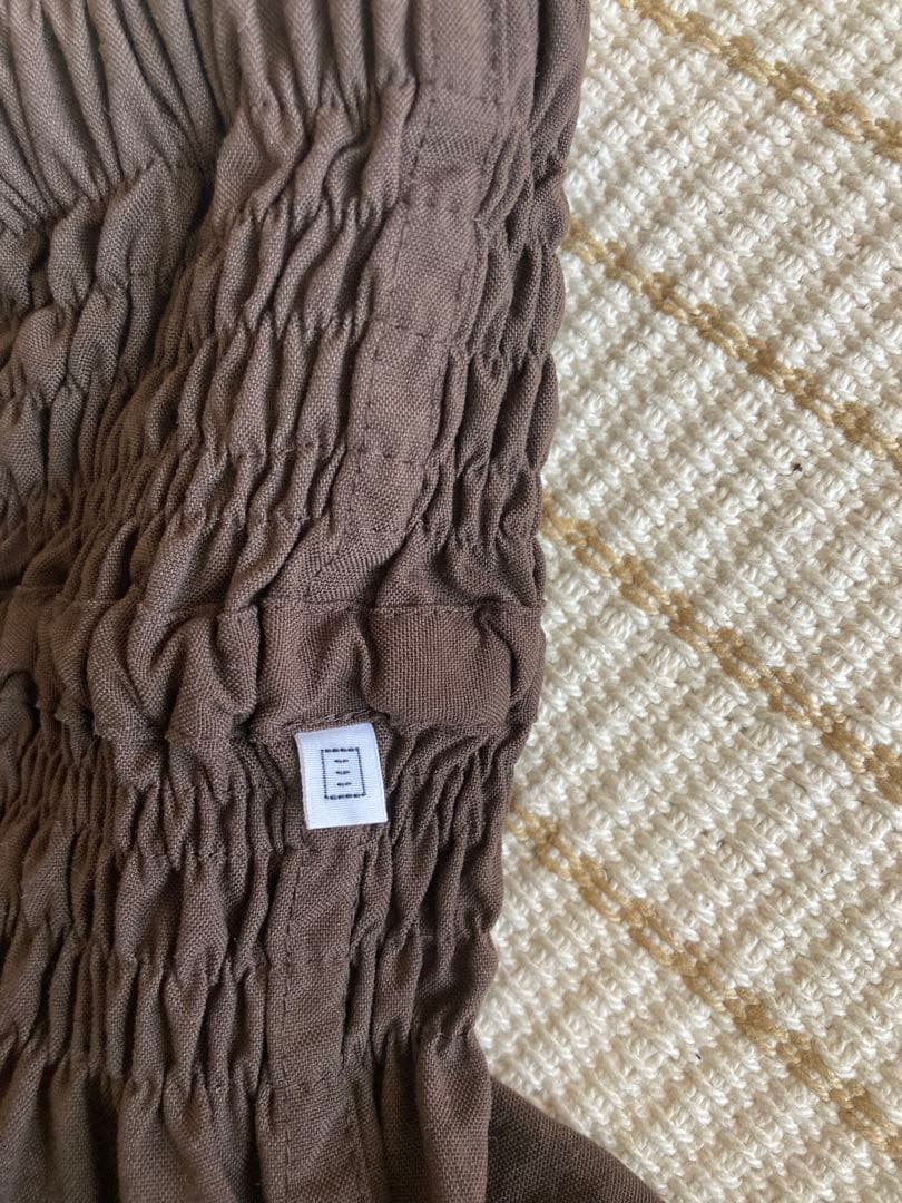 一二の用品店　ガバット&もんぺズボン　栗