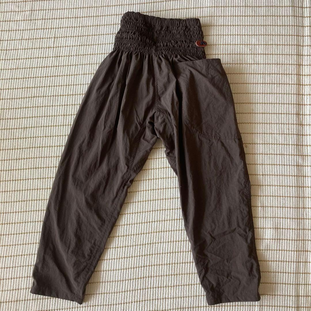 一二の用品店　ガバット&もんぺズボン　栗