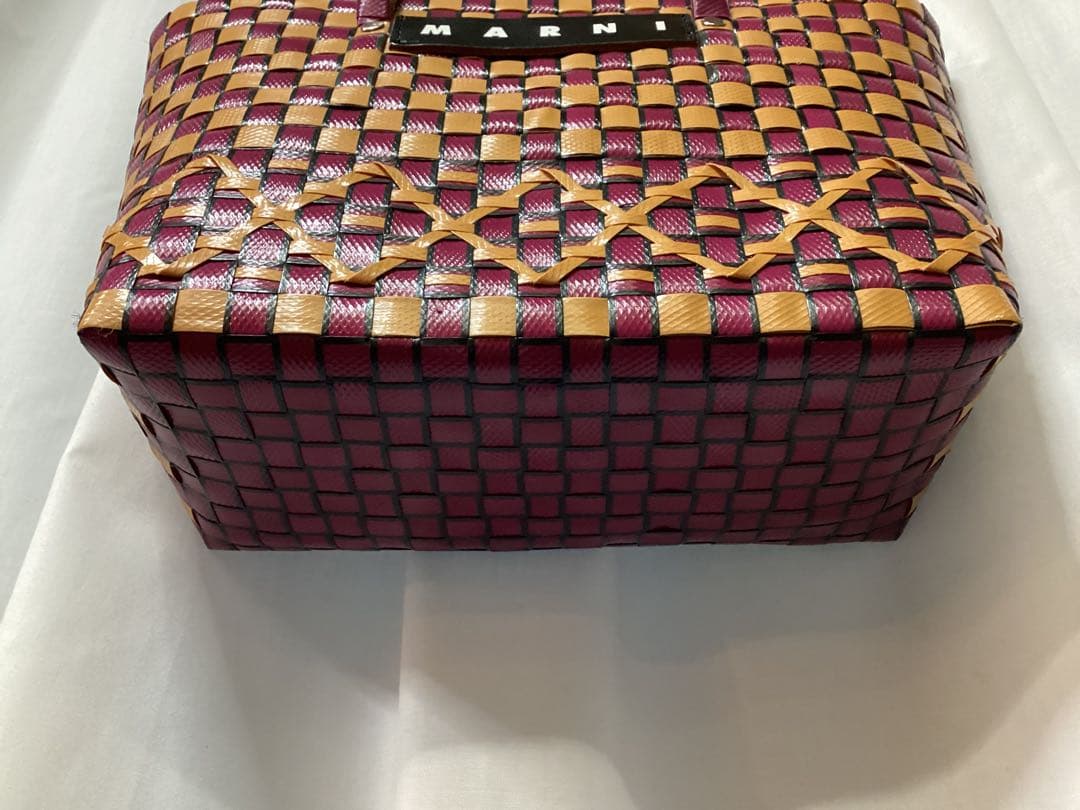 最終値下げ　マルニ　かごバッグ