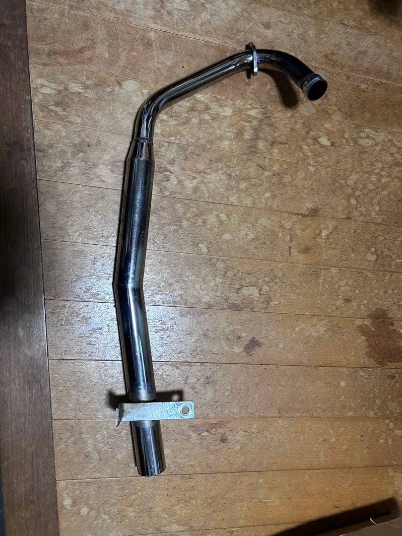 GN125 弾丸マフラー　gn125h 希少 スチール製