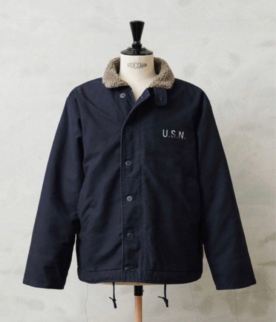 U.S.NAVY N-1 デッキジャケット WAIPER.inc