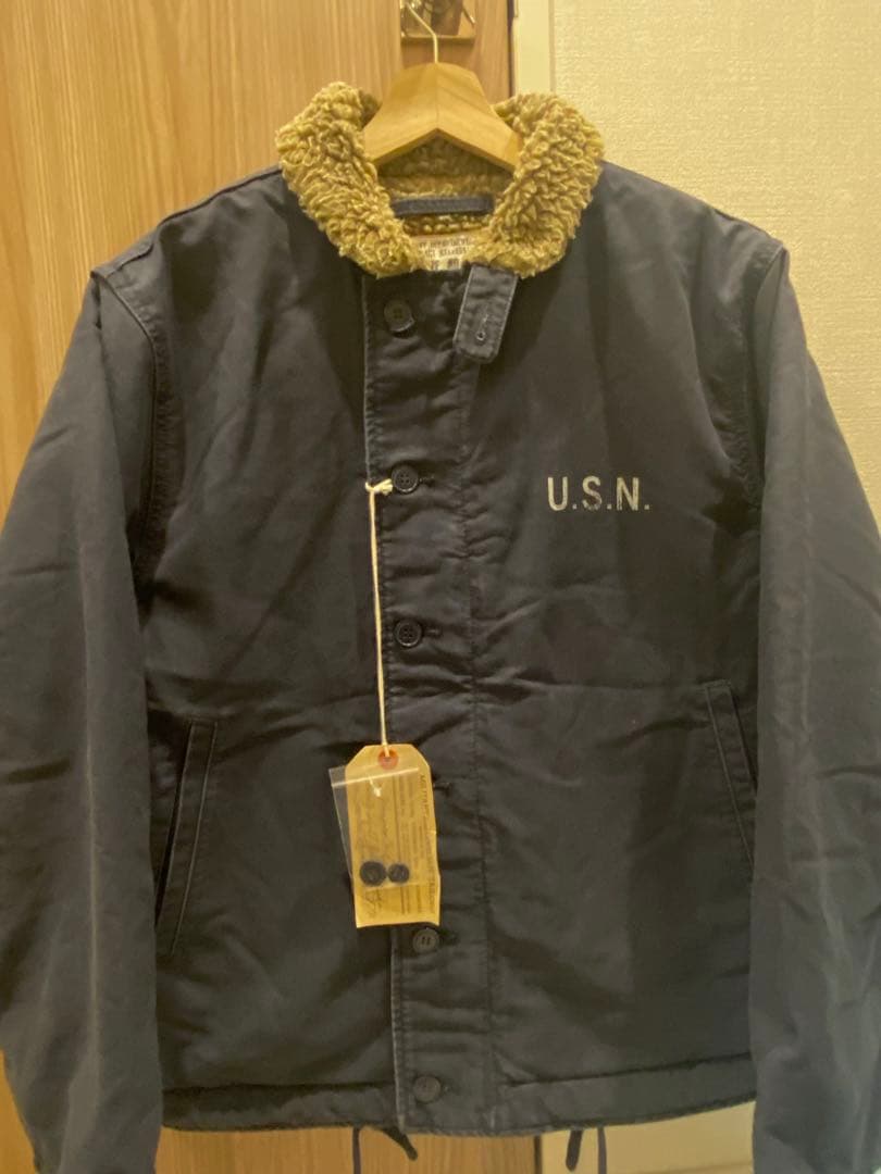 U.S.NAVY N-1 デッキジャケット WAIPER.inc