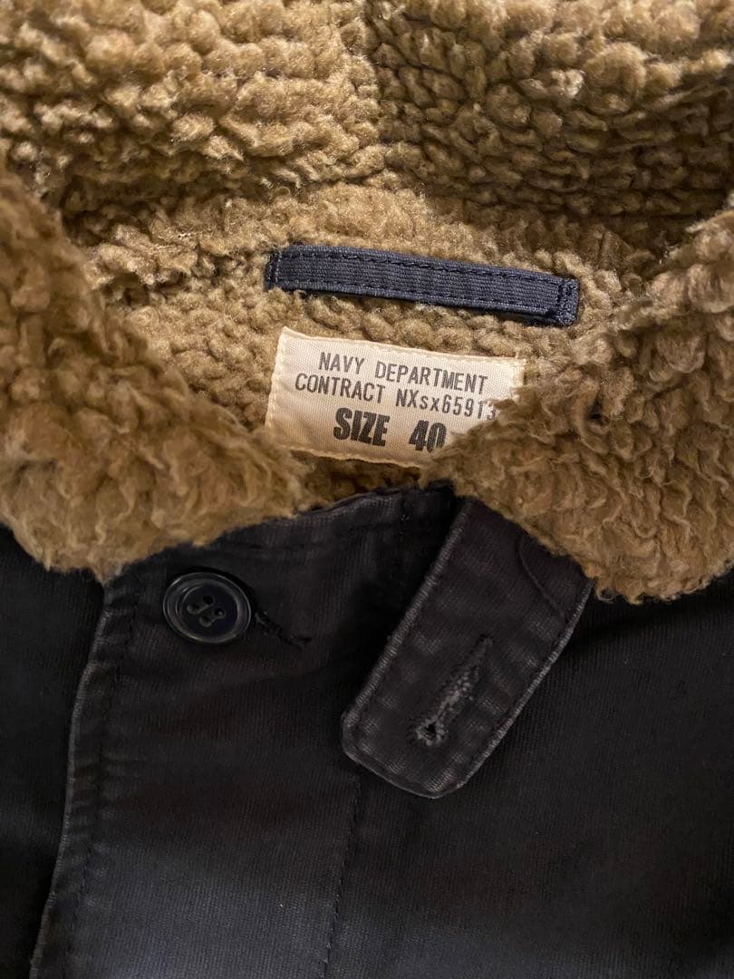 U.S.NAVY N-1 デッキジャケット WAIPER.inc