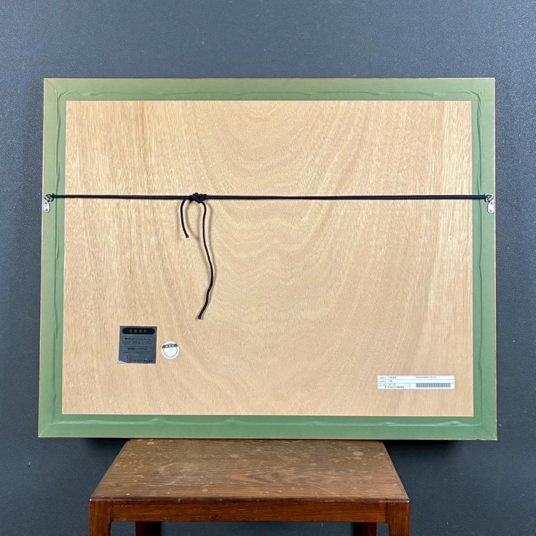 美品 天野喜孝「予感」リトグラフ 直筆サイン入 限定品 お洒落な額装 FF