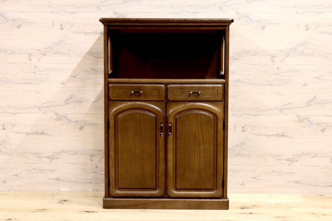 GMIH247○karimoku / カリモク 電話台 FAX台 花台 飾り棚