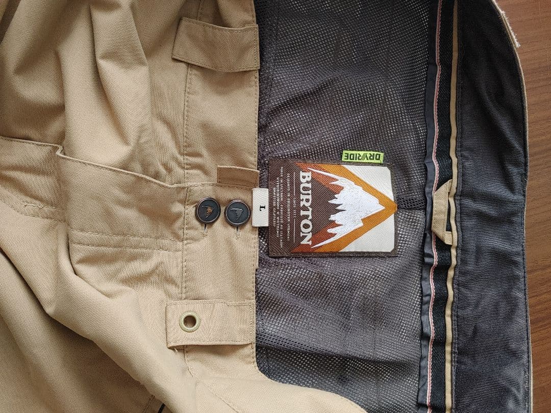 BURTON メンズ スノーボードウェア パンツ Lサイズ