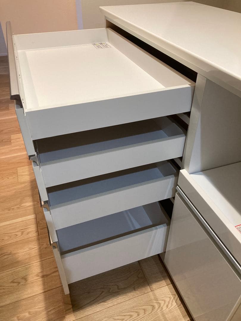ニトリ引き出し式キッチン収納 4段