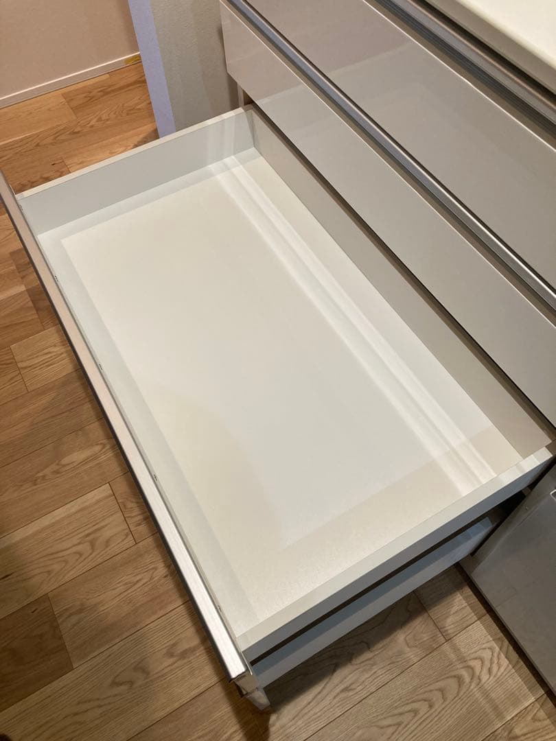 ニトリ引き出し式キッチン収納 4段