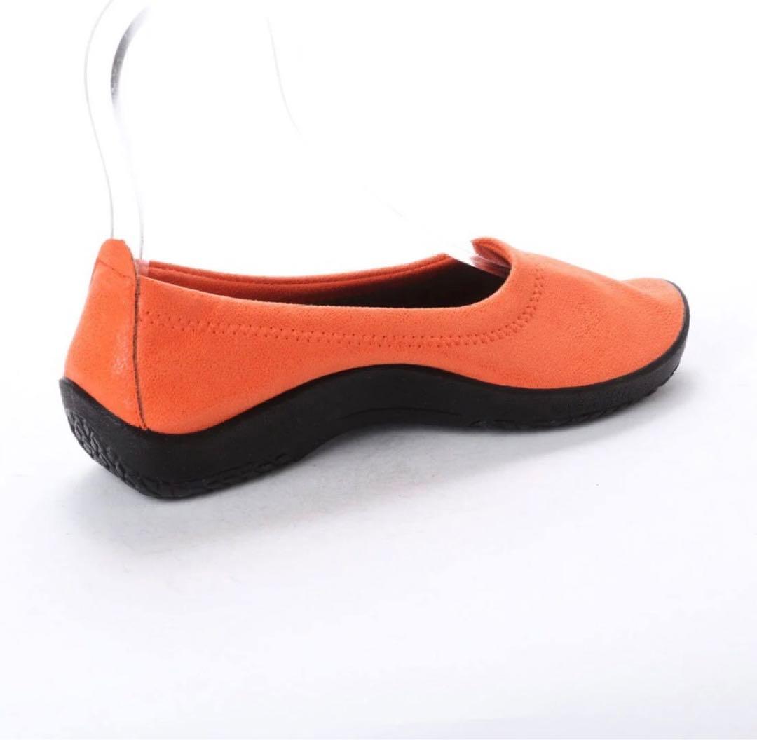 未使用 アルコペディコ バレリーナパンプス 37 オレンジ 完売品