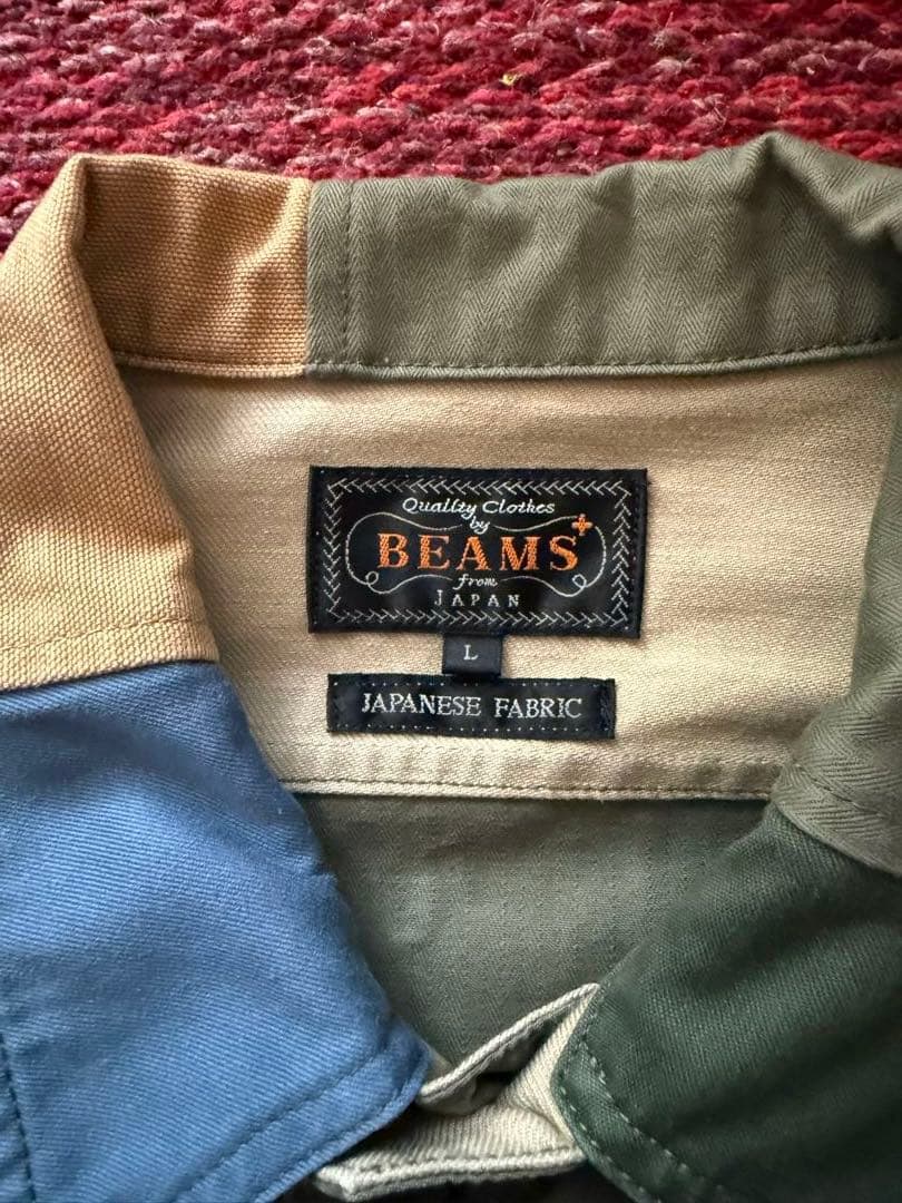 BEAMS PLUS パッチワーク ミリタリー チョアジャケット