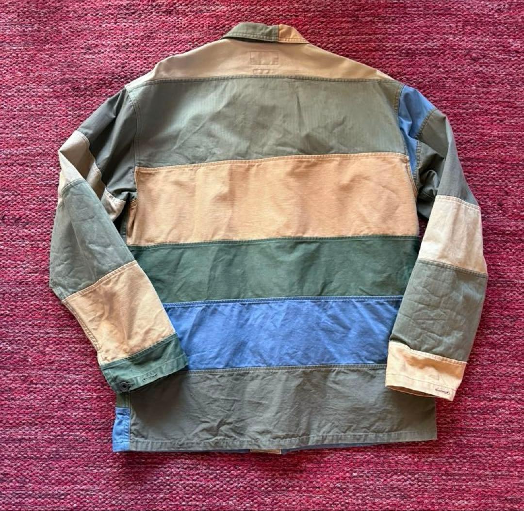 BEAMS PLUS パッチワーク ミリタリー チョアジャケット