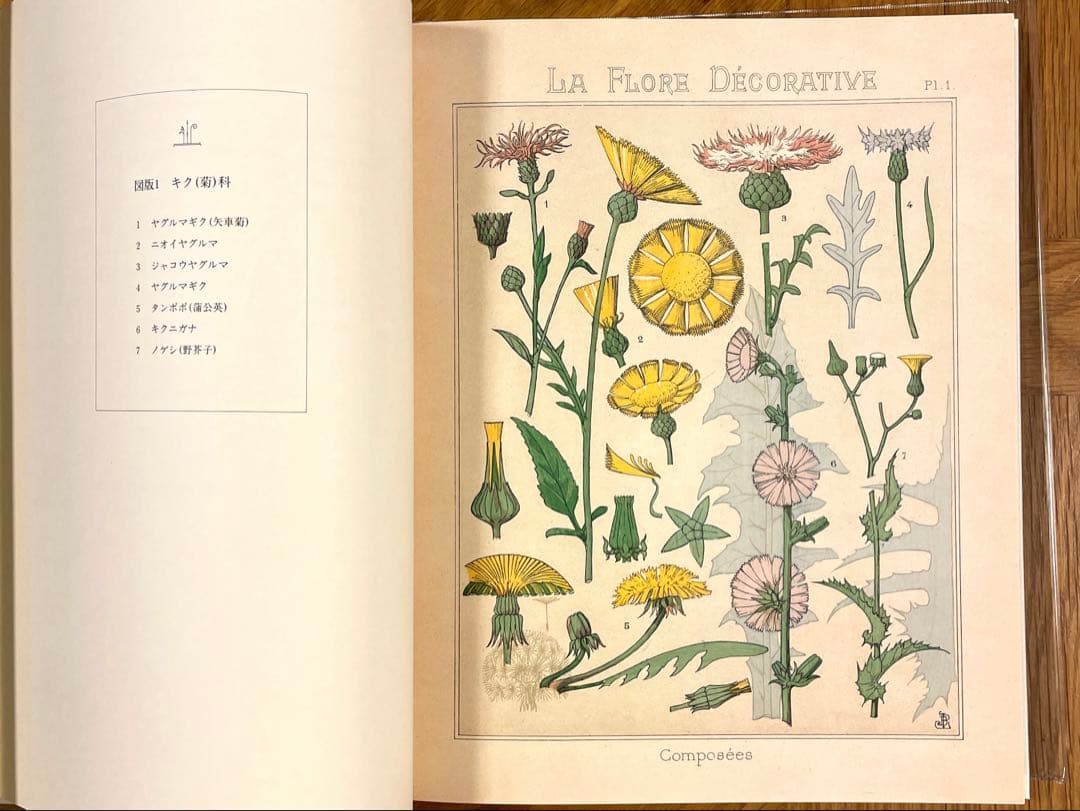 アール・ヌーヴォーの花模様 ポール・ロラン監修/岩崎美術社/1990年第1刷発行
