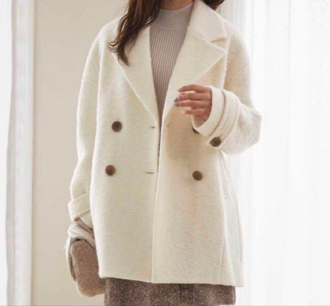 【プロポーションボディドレッシング】コクーンループコート