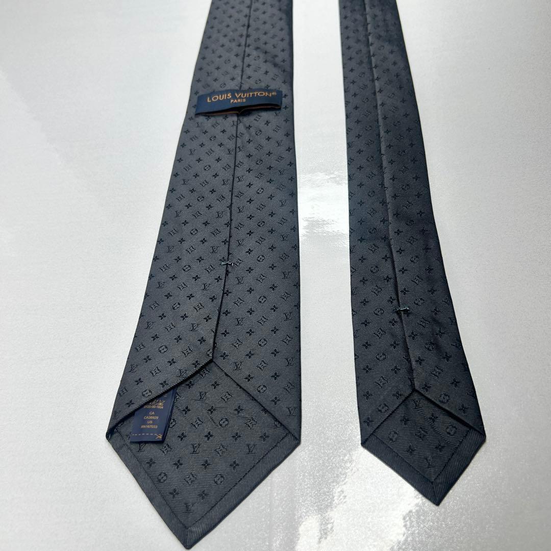 LOUIS VUITTON ルイヴィトン 極美品 現行 ネクタイ モノグラム