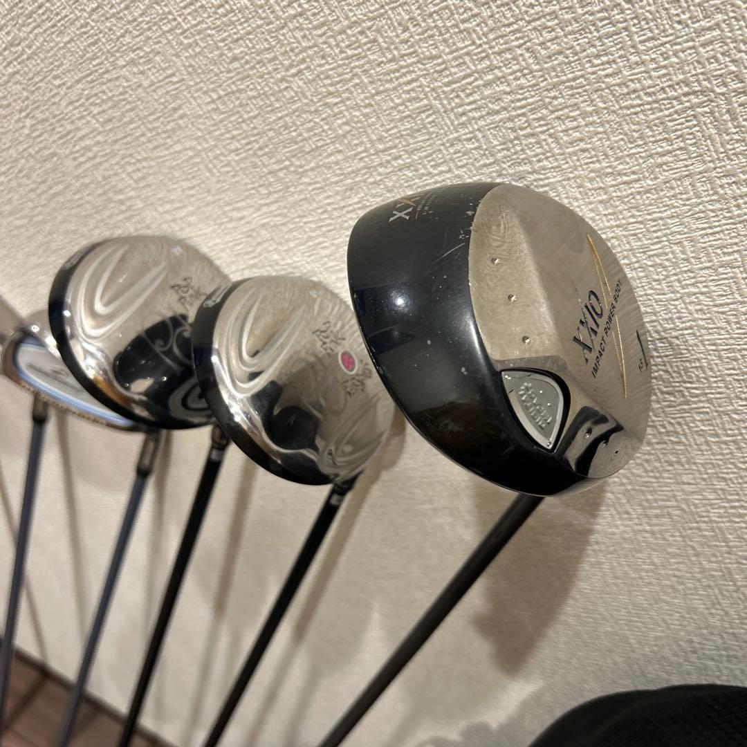 パラディーゾ　レディースL 9本　右利き　ハーフゴルフセット