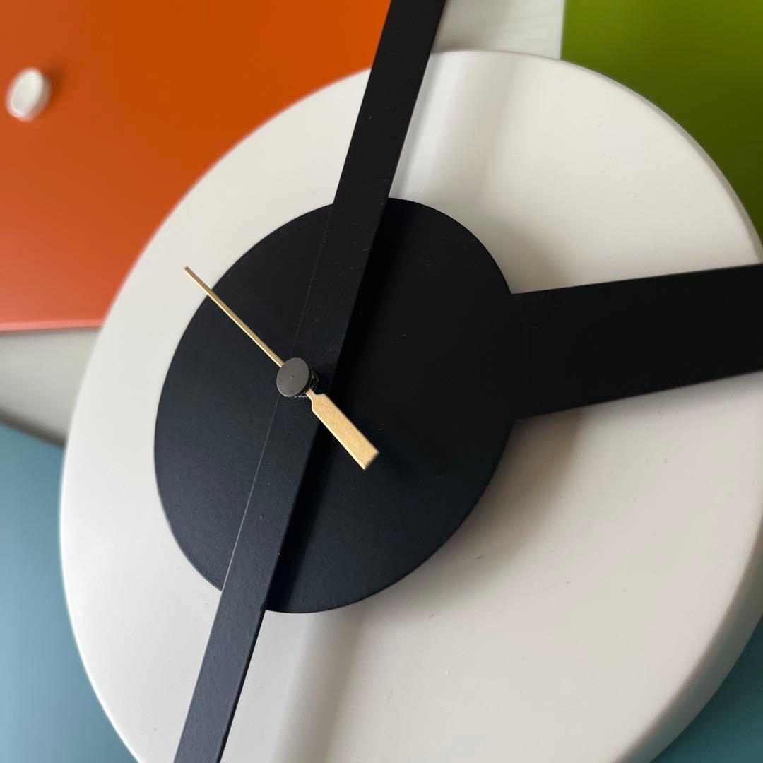 ペタルクロック マルチカラー vitra ジョージ・ネルソン　廃盤色