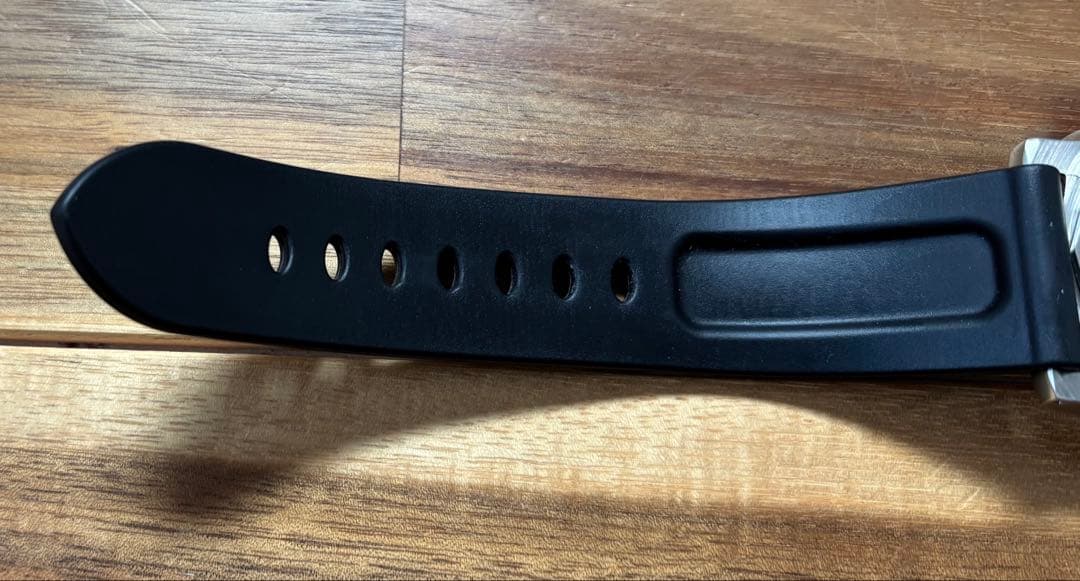 正規品 OFFICINE PANERAI パネライ ラバーベルト ブラック腕時計