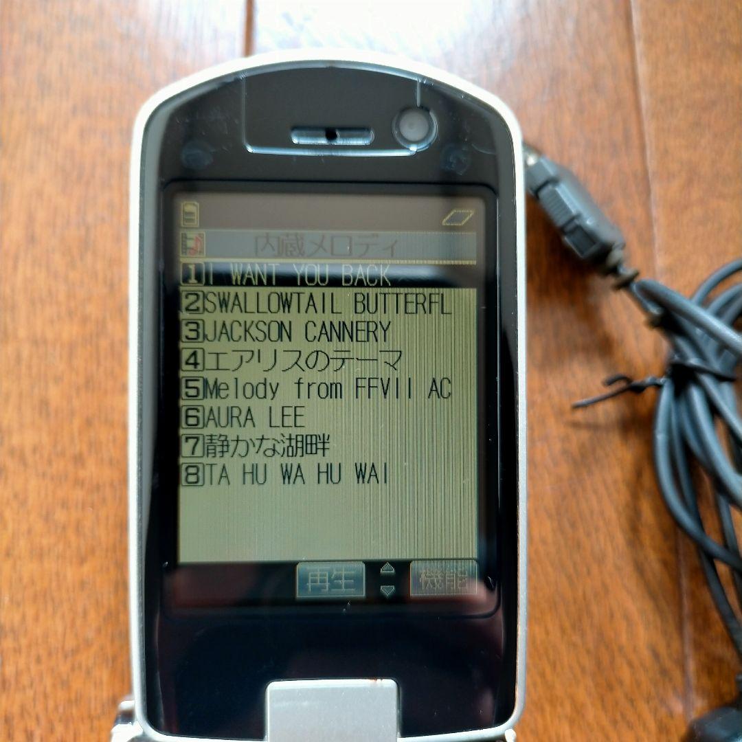 docomo P900iV クラウドブラック FOMA クラウド