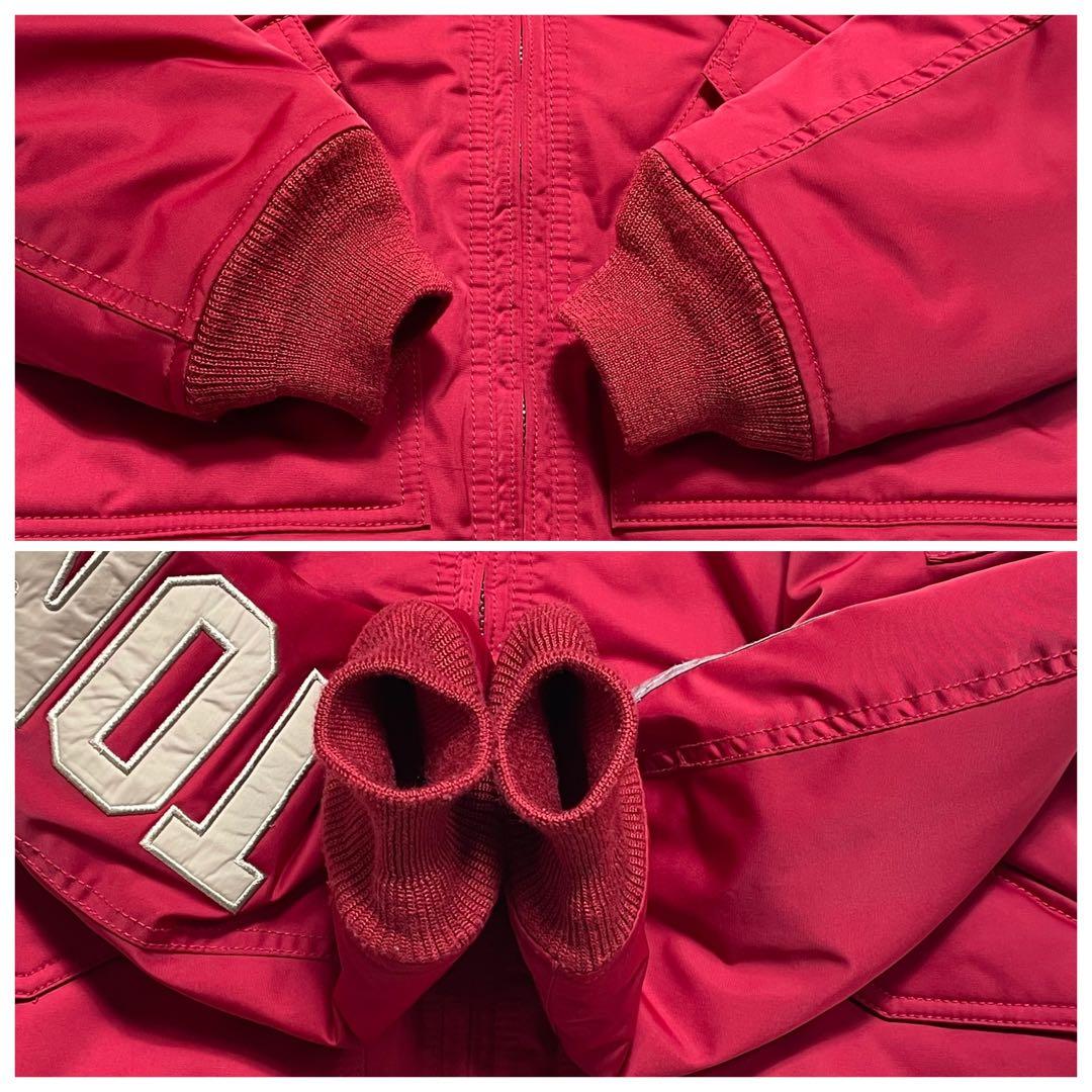 【極美品】 AVIREX トップガン MA-1フライトジャケット レッド M