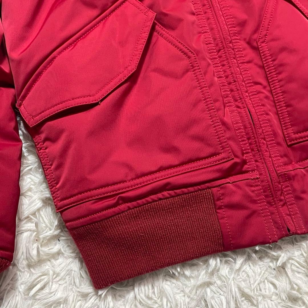 【極美品】 AVIREX トップガン MA-1フライトジャケット レッド M