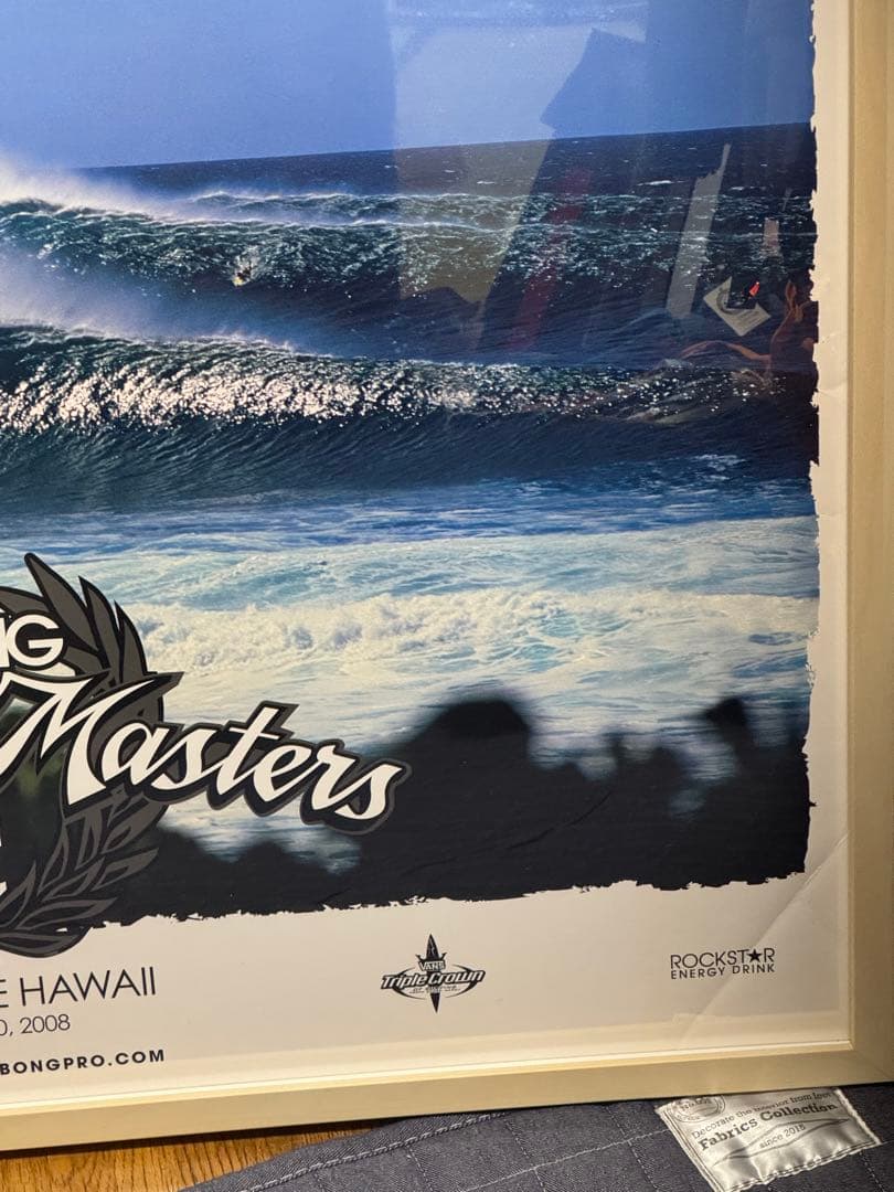 Billabong Pipeline Masters ポスター 2008年
