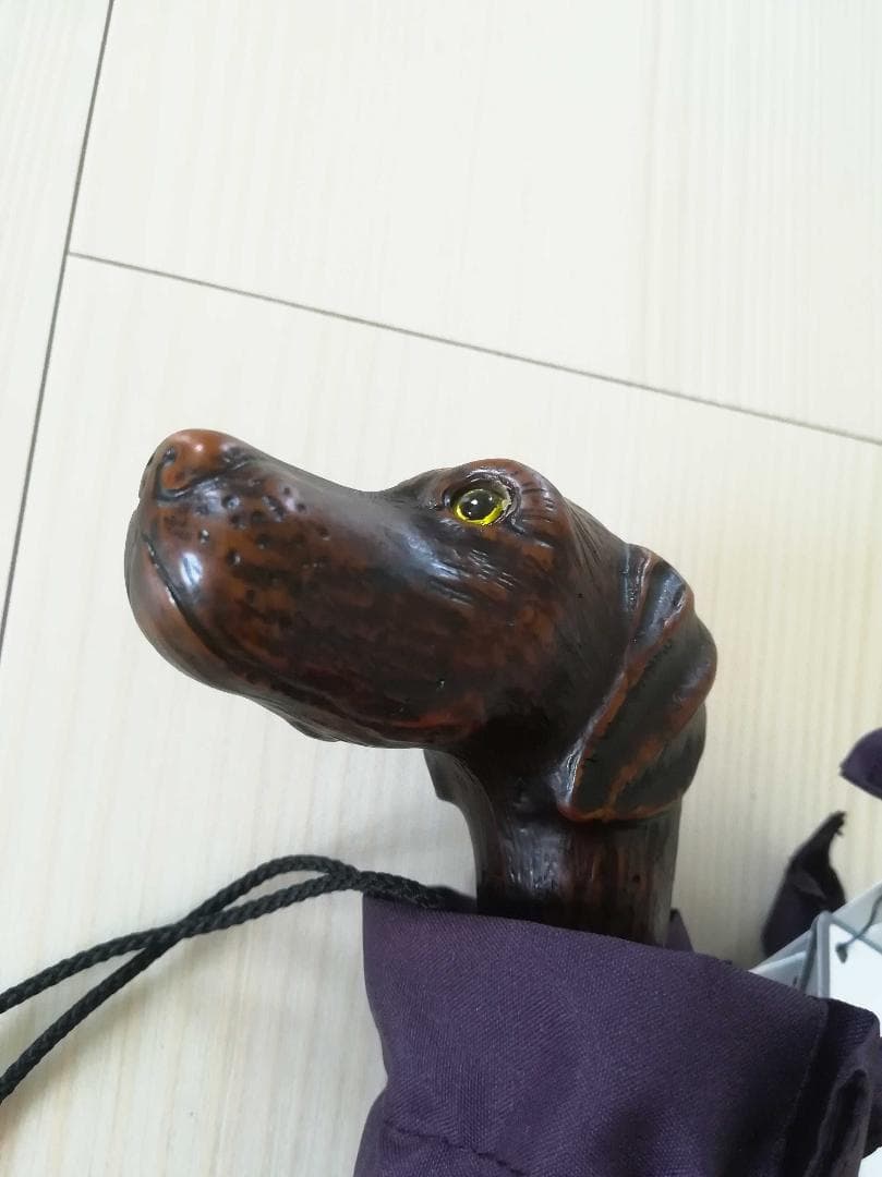 ★新価格★ Guy de jean 折り畳み傘 雨/日傘兼用：グレーハウンド