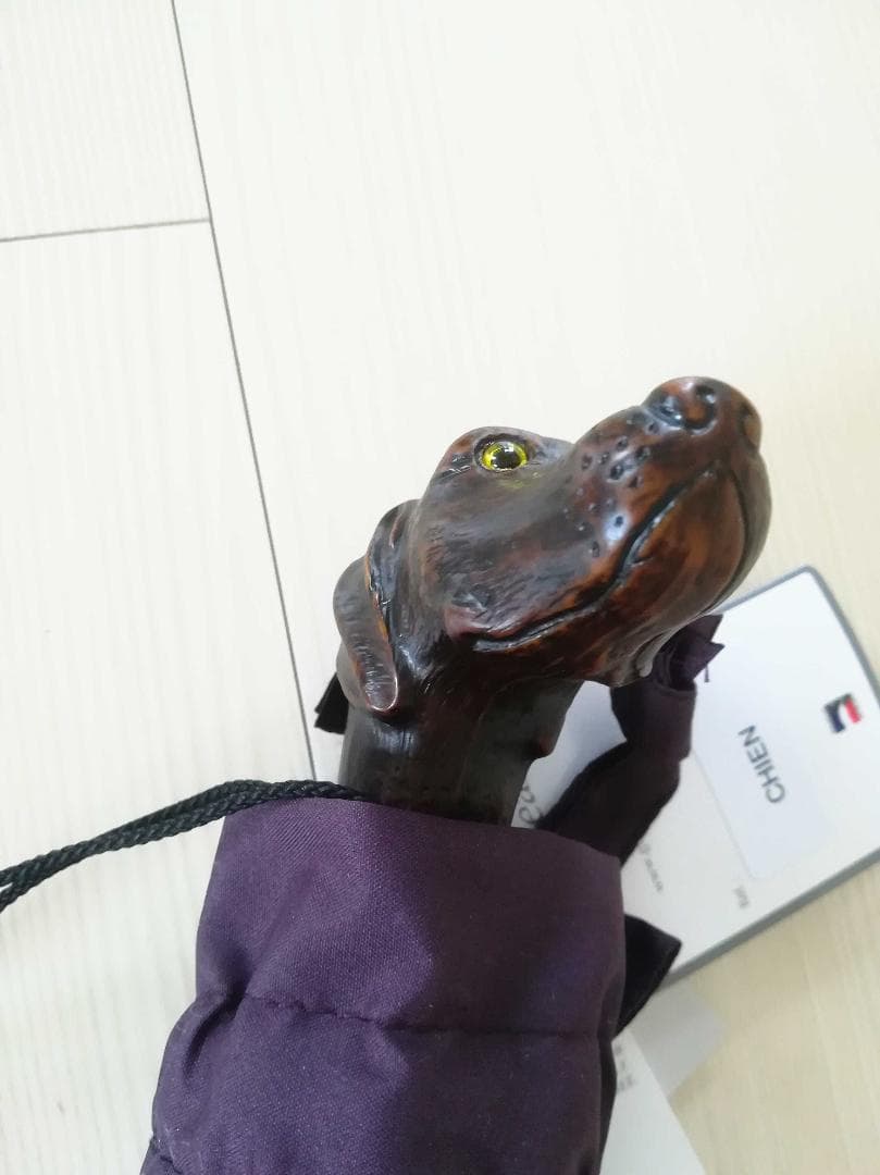 ★新価格★ Guy de jean 折り畳み傘 雨/日傘兼用：グレーハウンド