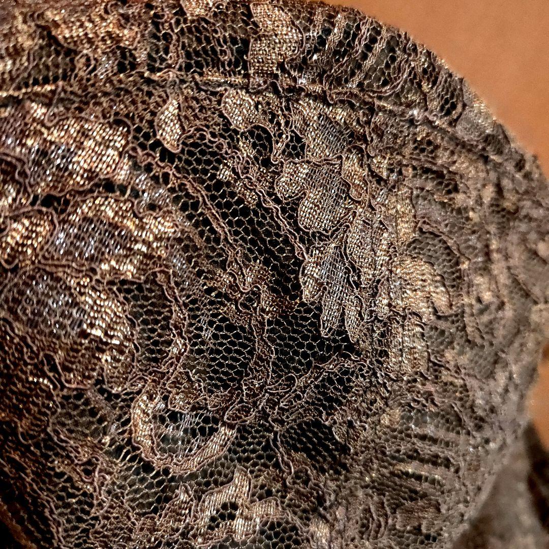 MASNADA ETICHETTA TOSCANレースフリルエッジハットイタリア