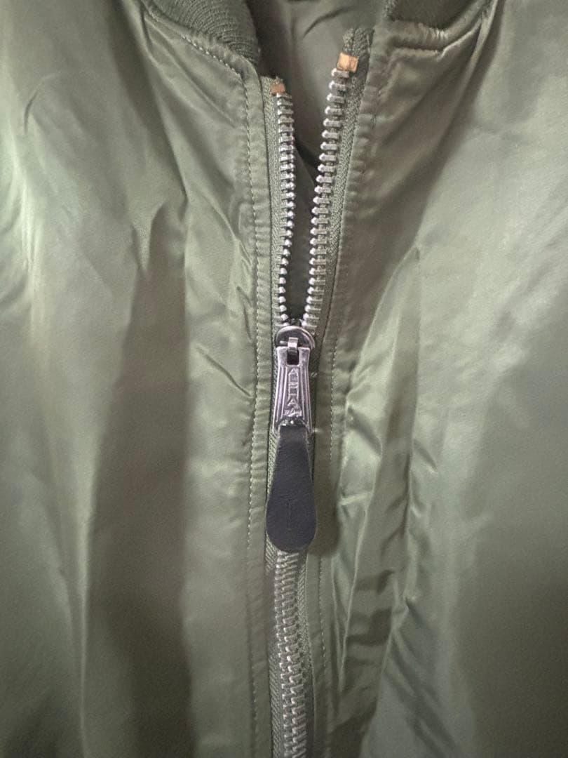 ALPHA MA-1 フライトジャケット XL オリーブグリーン