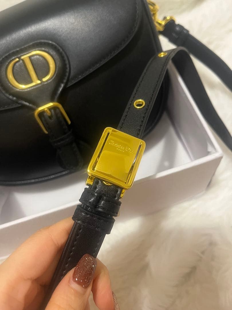 【美品】Dior Bobby バッグ ミディアム ボックスカーフスキン