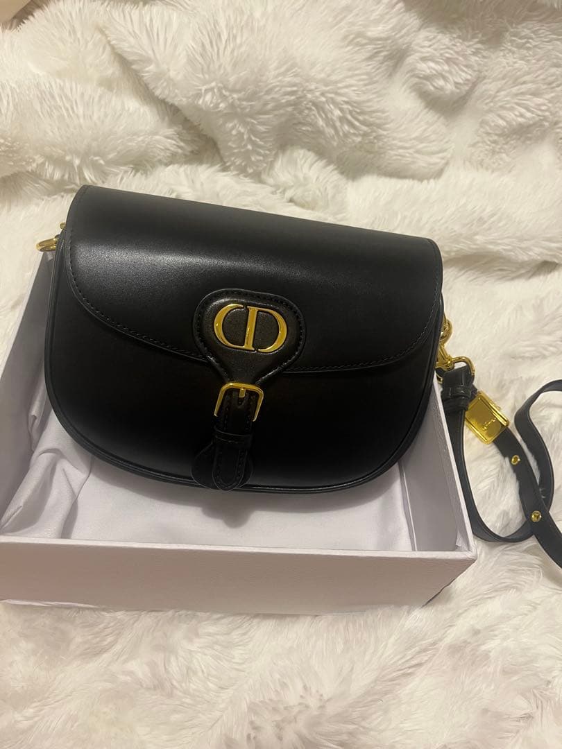 【美品】Dior Bobby バッグ ミディアム ボックスカーフスキン