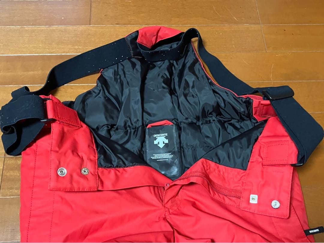 ★DESCENTE デサント ヒートナビ スキーウェア ジャケット&パンツ L