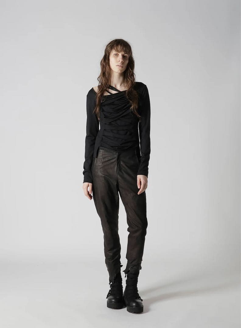 LIMI feu ボンテージ カットソー 25aw ヨウジヤマモト size2