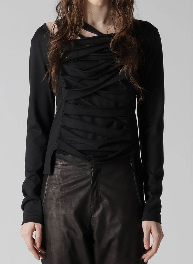 LIMI feu ボンテージ カットソー 25aw ヨウジヤマモト size2